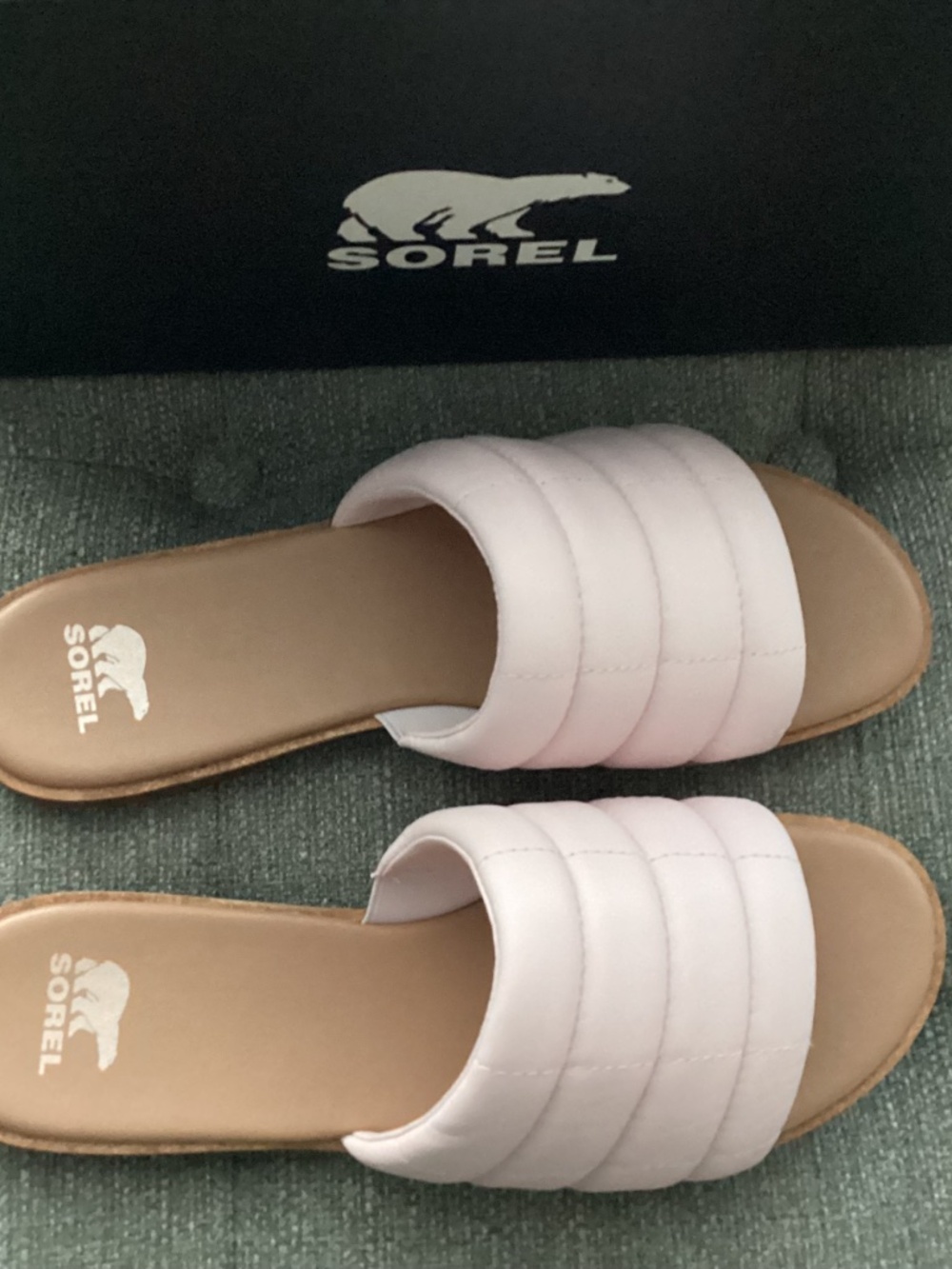 SOREL Ella III Quilted Puff Slide Sandal - Picture 10 of 16